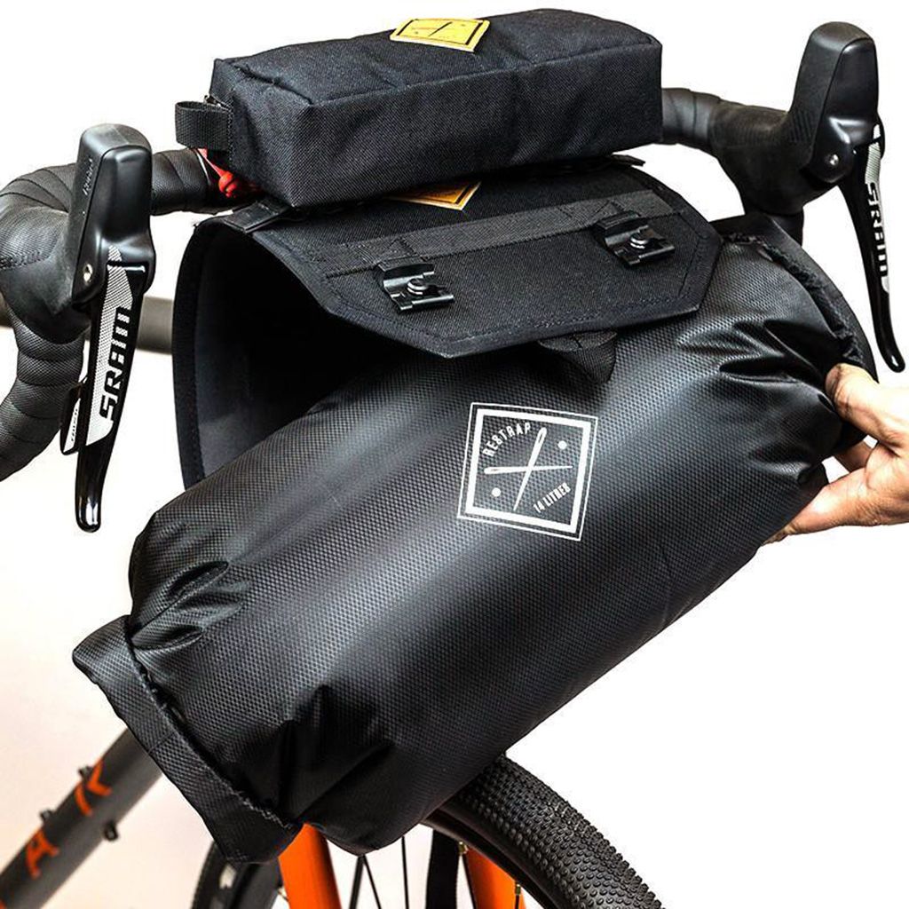 Restrapのバーバッグ、Bar Bag Holster + Dry Bag - 自転車通販ハックル