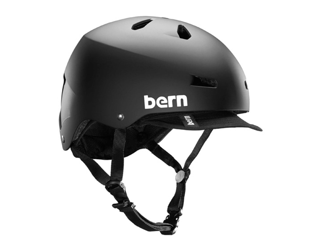 Bernのヘルメット、Macon Visor（メイコンバイザー） - 自転車通販ハックル