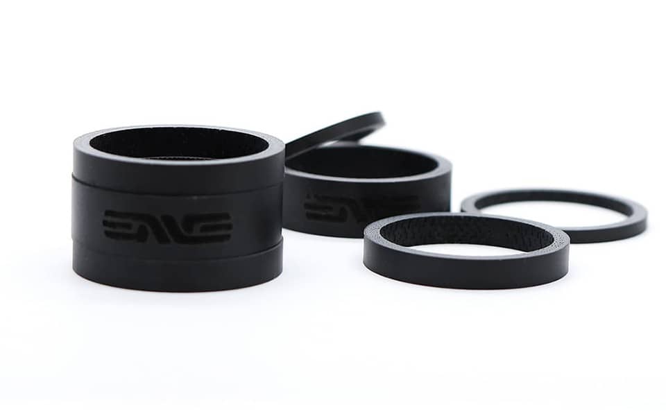 Enve（エンヴィ）のCarbon Headset Spacers（カーボンヘッドセットスペーサー）